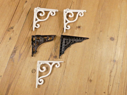Antique style shelf brackets - 5,