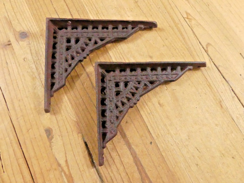 Antique style shelf brace - 2,