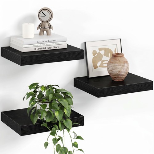 Black small inch square - black,