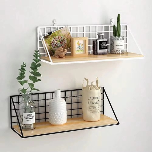 Wall mounted floating shelf - mounted, no