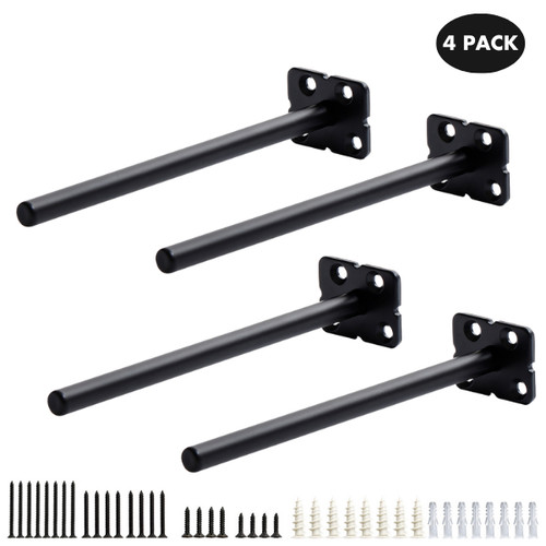 Floating shelf brackets - shelf, inch