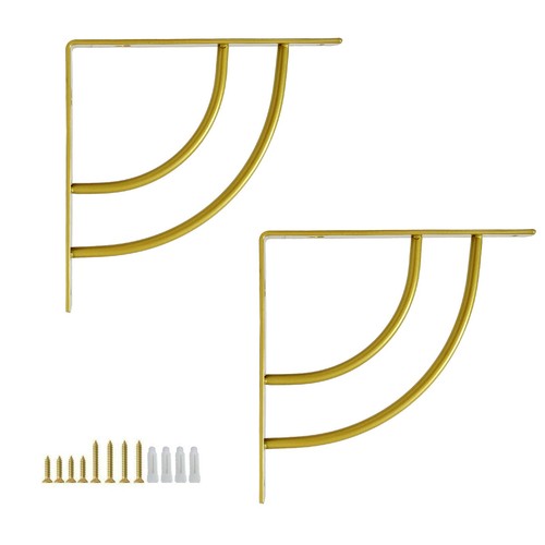 Pcs small gold shelf - 2,