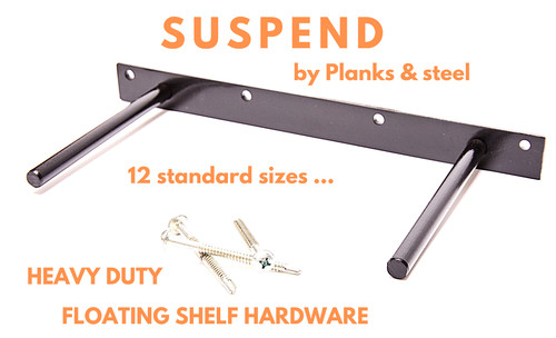 Floating shelf brackets - floating,