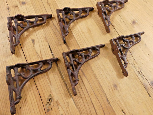 Antique style wall brackets - wall,