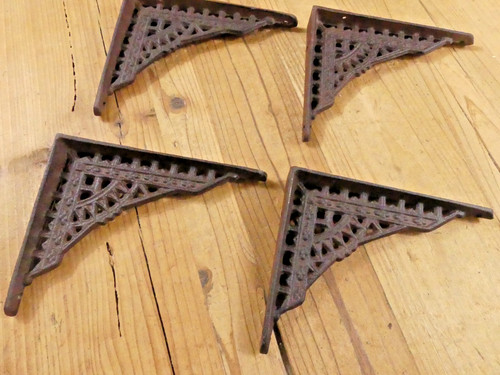 Antique style shelf brace - style,
