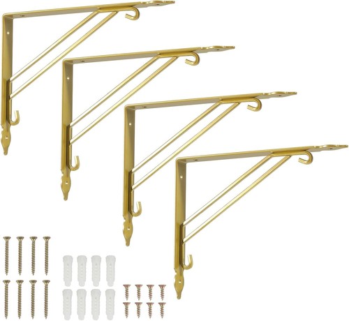 Pcs inch shelf brackets - 9.5,